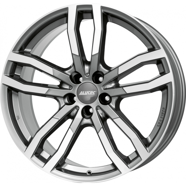 Alutec DriveX 9.5 R21 PCD:5/112 ET:53 DIA:66.5 Metal Grey Front Polished