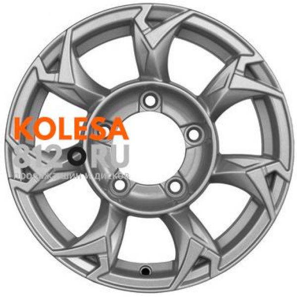 Khomen Wheels KHW1505 5.5 R15 PCD:5/139.7 ET:5 DIA:108.1 F-Silver