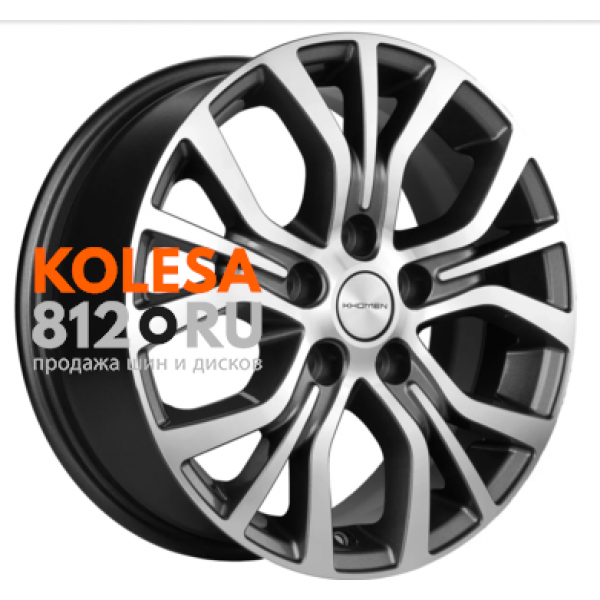 Khomen Wheels KHW1608 6.5 R16 PCD:5/114.3 ET:38 DIA:60.1 Gray-FP