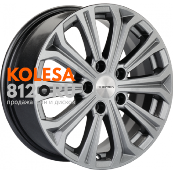 Khomen Wheels KHW1610 6.5 R16 PCD:5/115 ET:41 DIA:70.2 Gray