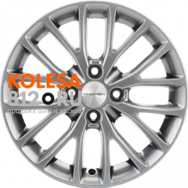 Khomen Wheels KHW1712 7 R17 PCD:5/112 ET:43 DIA:57.1 G-Silver