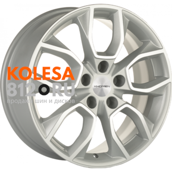 Khomen Wheels KHW1713 7 R17 PCD:5/114.3 ET:51 DIA:67.1 F-Silver-FP