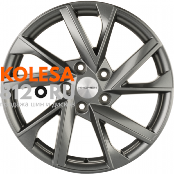 Khomen Wheels KHW1714 7 R17 PCD:5/112 ET:49 DIA:66.6 Gray