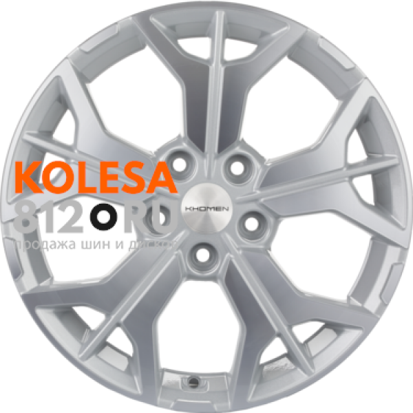 Khomen Wheels KHW1715 7 R17 PCD:5/114.3 ET:39 DIA:60.1 F-Silver-FP