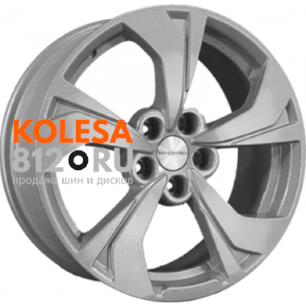 Khomen Wheels KHW1724 7 R17 PCD:5/114.3 ET:45 DIA:60.1 F-Silver