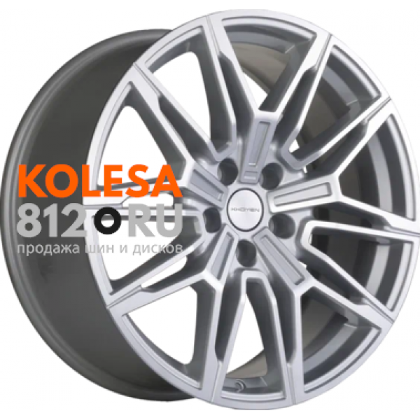 Khomen Wheels KHW1904 8.5 R19 PCD:5/112 ET:30 DIA:66.6 Brilliant Silver-FP