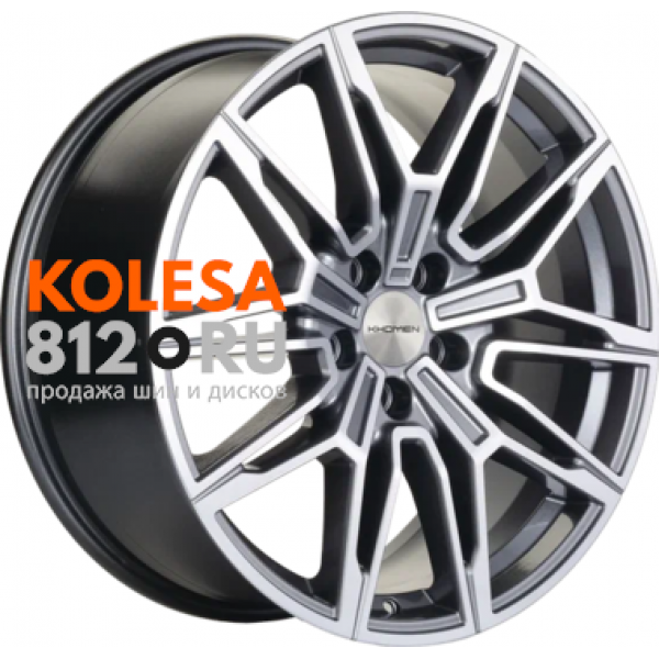 Khomen Wheels KHW1904 8.5 R19 PCD:5/112 ET:38 DIA:66.6 Gray-FP