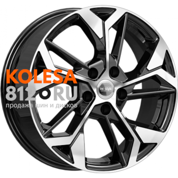 КиК КС1062 6.5 R17 PCD:5/114.3 ET:40 DIA:64.1 Алмаз Черный