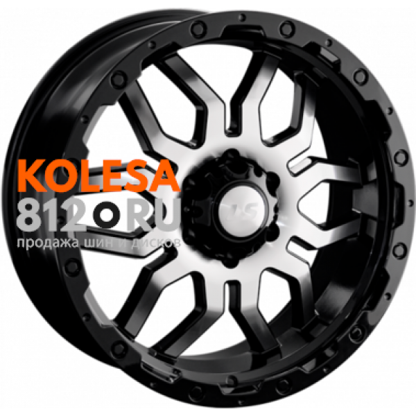 LS Wheels 1285 8 R17 PCD:6/139.7 ET:10 DIA:110.5 BKF