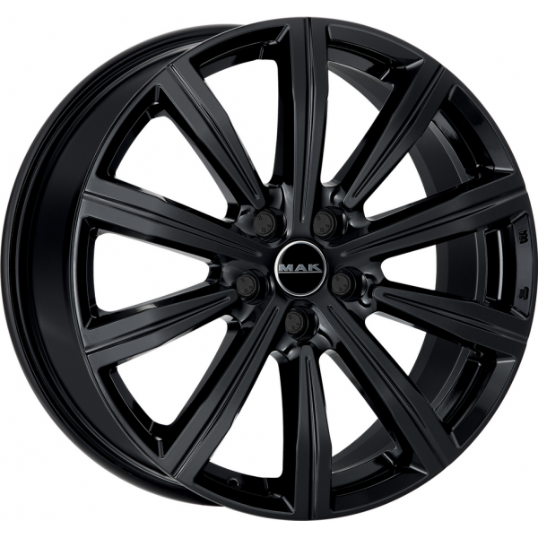 Mak Birmingham 8.5 R20 PCD:5/108 ET:45 DIA:63.4 gloss black