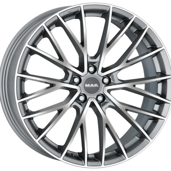 Mak Speciale-D 9.5 R19 PCD:5/112 ET:20 DIA:66.45 Graphite Mirror Face