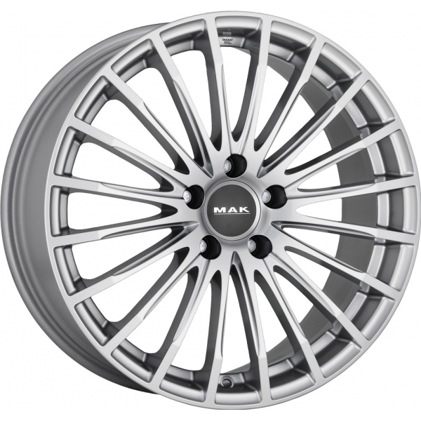 Mak Starlight 7.5 R18 PCD:5/112 ET:52 DIA:66.6 silver