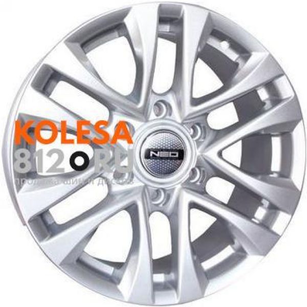 NEO 832 7.5 R18 PCD:6/139.7 ET:25 DIA:106.1 silver